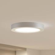 Prios Edwina LED taklampa silver 24,5cm 3st