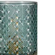 Pauleen Modern Glamour E14-LED turkos metallfot