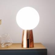 Zafferano Olimpia batterilampa inomhus folie koppar