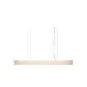 LZF LAMPS LZF I-Club Slim LED-hänglampa 120 cm, elfenben