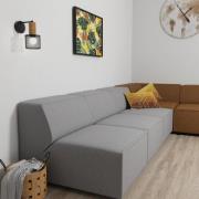 Eko-Light Vägglampa Sobresa med galler