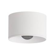 Zambelis LED-taklampa för utomhusbruk S134 Ø 6,5 cm, sandvit