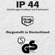 CMD Utomhusvägglampa Lija i stål i lång form