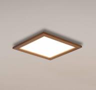 Quitani Aurinor LED-panel, valnöt, 45 cm