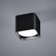 Helestra Dora LED-taklampa kantig, silver matt