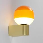 MARSET Dipping Light A1 LED-vägglampa, orange/guld