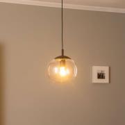 TK Lighting Vibe pendellampa, klarglas, Ø 25 cm