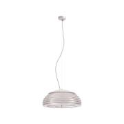 Eco-Light Twist pendellampa, bok, vit, 120 cm