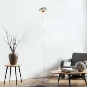 Q-Smart-Home Paul Neuhaus LED-golvlampa Q-Rotate aluminium 140 cm