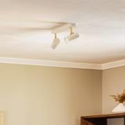 Argon Takspotlight Lund i vitt, 2 lampor