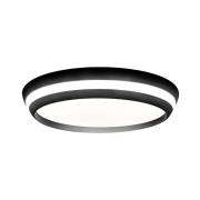 LUTEC LED-taklampa Cepa RGBW CCT svart Ø 45 cm