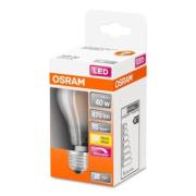 OSRAM Classic A LED-lampa E27 4,8W 2 700 K matt