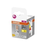 OSRAM Base PIN LED-stiftlampa G9 2,6 W 320 lm 5-pack