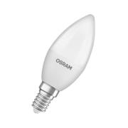 OSRAM LED Classic Star, stearinljus, matt, E14, 4,9 W, 4 000 K