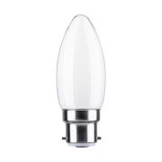 Paulmann LED-ljus B22d 4,7W 2 700 K opal dimbar