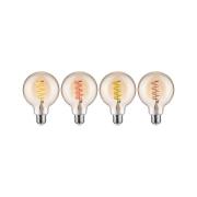 Paulmann LED glob G95 ZigBee E27 6,3W guld RGBW