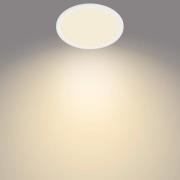 Philips SuperSlim LED IP44 2 700 K Ø 24,5 cm vit