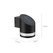 Philips LED-solcellsvägglampa Fyve