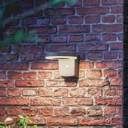 Philips LED-solcellsvägglampa Zonal, Ø huvud 16 cm