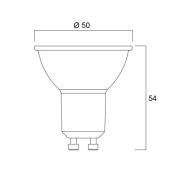 Sylvania LED-reflektor GU10 2,2W 4 000K 350 lm