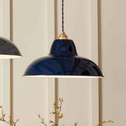 Anglepoise hänglampa Original 1227 Brass Midi Wide, blå