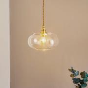 EBB & FLOW Horizon glaspendellampa klar Ø 21 cm