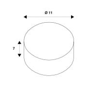 SLV LED reflektor QPAR111, 2.700 K, GU10, 12 W, dimbar