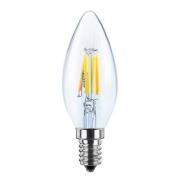 Segula LED-filament-ljuslampa 24V DC E14 3W 927 Filament dimbar