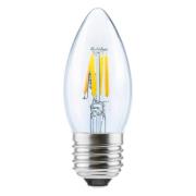 SEGULA LED-kronljuslampa E27 3W 927 filament