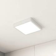 EGLO LED-taklampa Fueva 5 IP44 3000K vit 21x21cm