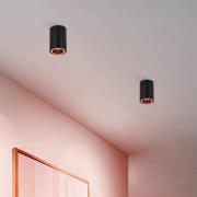 EGLO LED-taklampa Carosso-Z, svart, CCT, RGB