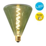 Näve LED-lampa Dilly E27 4W 2200K dimbar, grönfärgad