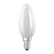 OSRAM LED-lampa stearinljus matt E14 1,2W 4000K 255lm