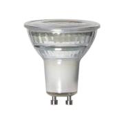 STAR TRADING LED-lampa, reflektor, GU10, 6 W, klar 3.000 K dimbar