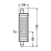 OSRAM LED-lampa R7s 19W 2 700 K dimbar