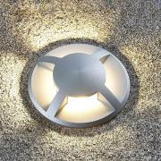 Lucande golvinbyggnadslampa Milara, 4 ljusutgångar, GU10