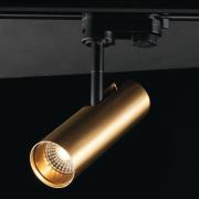 Eco-Light Rocket 7W 3.000K guld LED-spotlight för strömskenor
