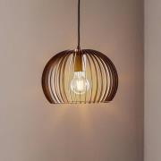 TEMAR LIGHTING Hänglampa Larus av svart stål, 1 lampa
