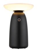 Globo LED-bordslampa 36625, svart, uppladdningsbart batteri, aluminium...