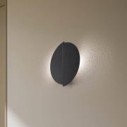 EMIBIG LIGHTING Vägglampa Form 9, 28 cm x 32 cm, svart