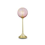 DESIGN BY US Ballroom bordslampa, rosa, glas, munblåst, dimbar