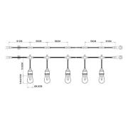 Prios Smart LED-ljusslinga Liezel, 732 cm, RGBW, Tuya