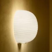Foscarini Gem semi vägglampor av glas, guld