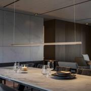 Quitani Talon LED-hänglampa bronsanodiserad 32W