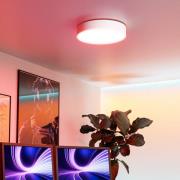 EGLO connect Smart LED-taklampa Gallizzi-Z, vit, Ø39cm