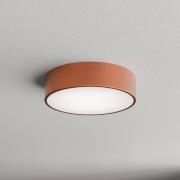TEMAR LIGHTING Taklampa Cleo 300, koppar, sensor, IP54, Ø 30 cm, metal...