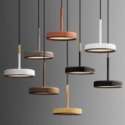 OLEV LED-hänglampa OVERFLY, koppar, Ø 15 cm, metall 927 dimbar