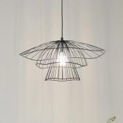 Opviq Hänglampa Tel 6504, svart, järn, Ø 50 cm