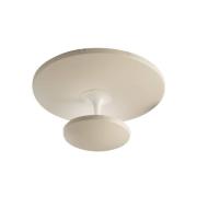 Fabas Luce LED-taklampa Conrad, sandfärgad, Ø 50 cm, metall, dimbar