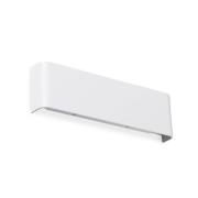 Ideallux Ideal Lux LED-vägglampa Delta, vit, B 30 cm, upp/ner